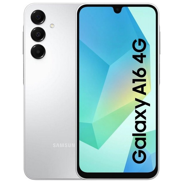 Image of Samsung galaxy a16 4g 128gb light gray garanzia italia brand