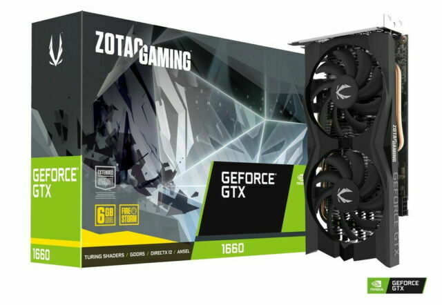 Image of Zotac gaming geforce gtx 1660 super twin fan 6gb gddr5