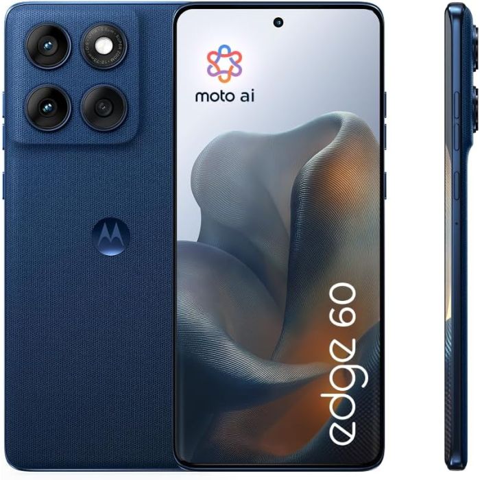 Image of Motorola edge 60 5g 8gb ram 256gb dual sim gibraltar sea italia brand